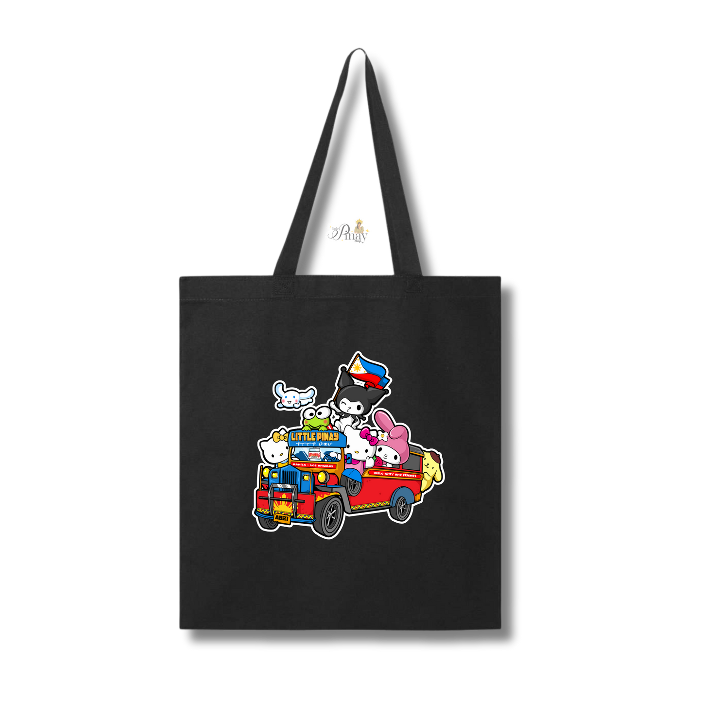 Kawaii & Jeepney Friends Tote Bag
