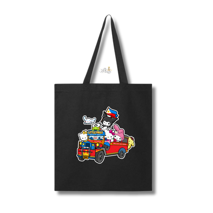 Kawaii & Jeepney Friends Tote Bag
