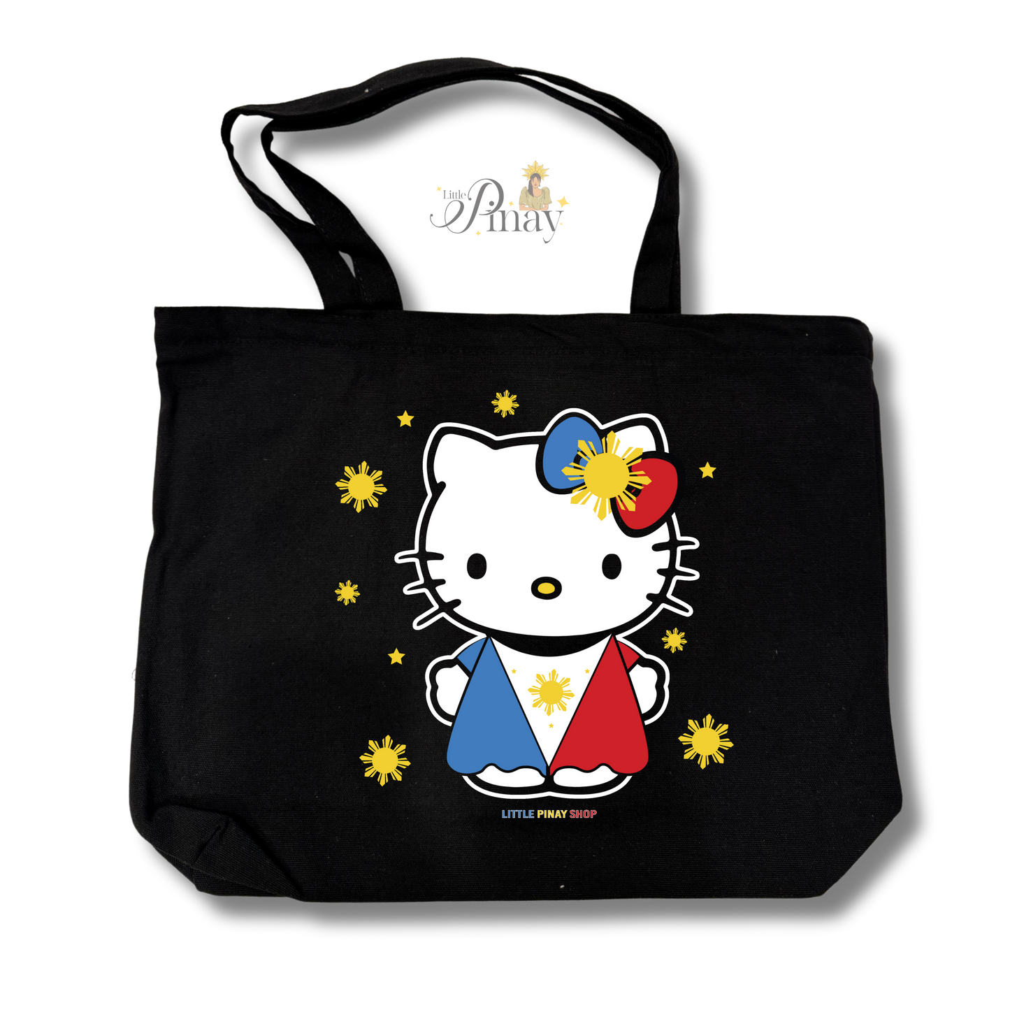 Kawaii Araw Zippered Tote Bag