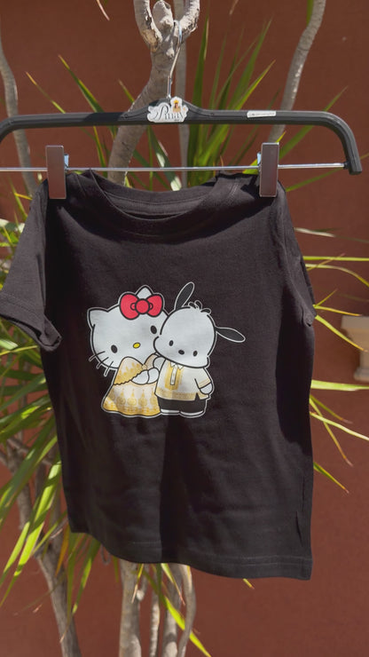 Filipiniana Barong Hello Kitty & Pochacco Tee