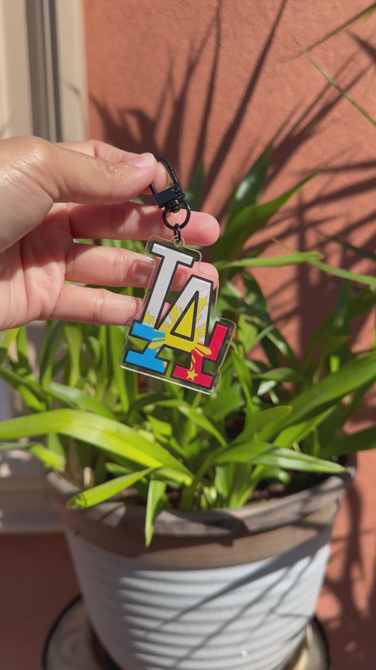 Proud Pinoy L.A Keychain