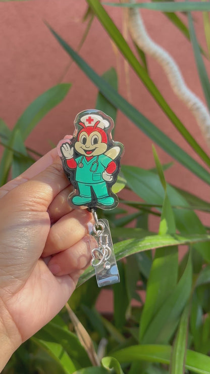 ScrubBEE Nurse ID Badge Reel