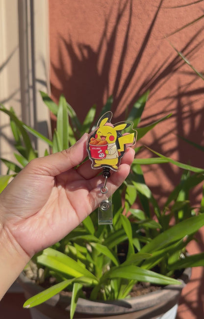 Jolly-Chuuu ID Badge Reel ( Alligator Clip )